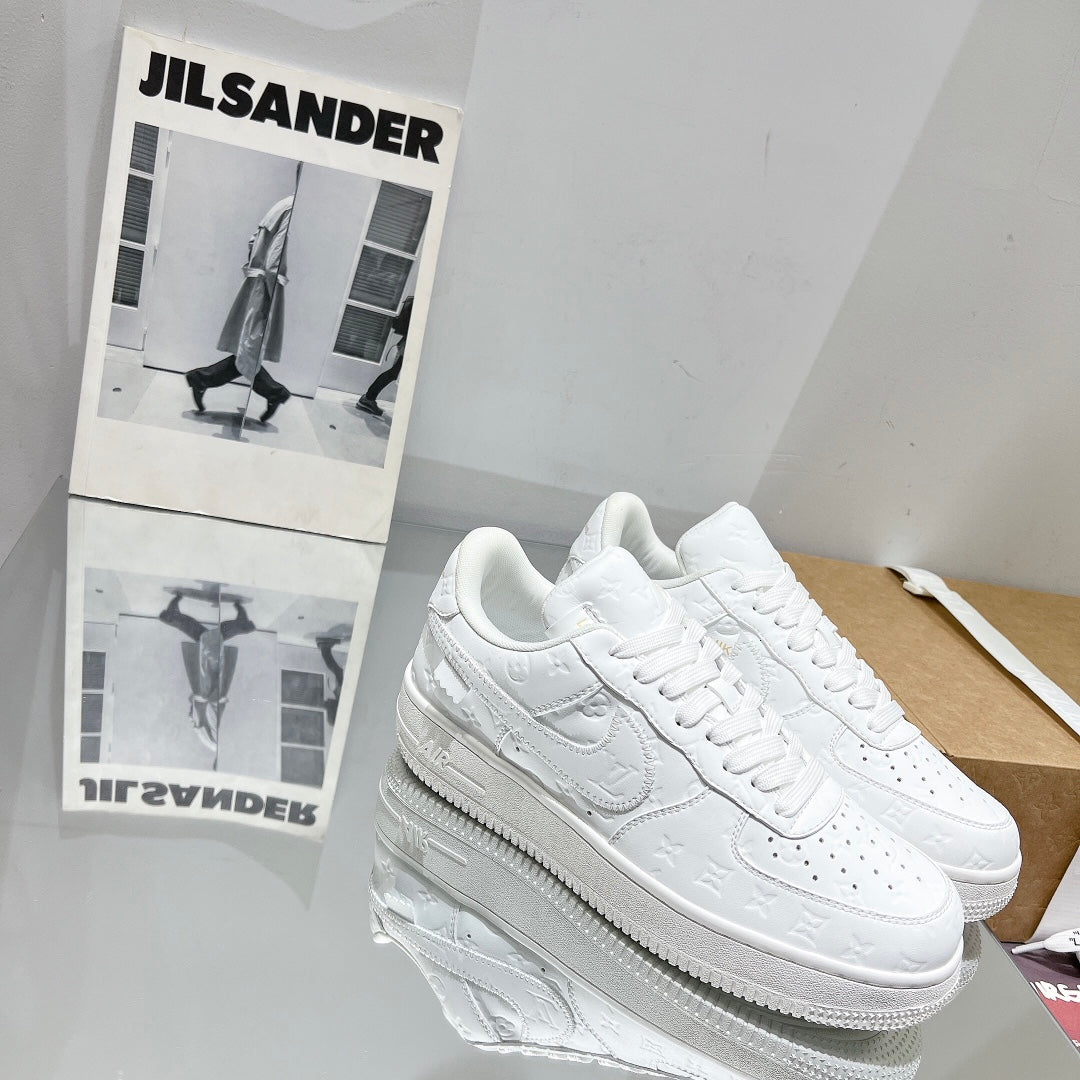 Louis Vuitton X Nike  Air Force Sneakers