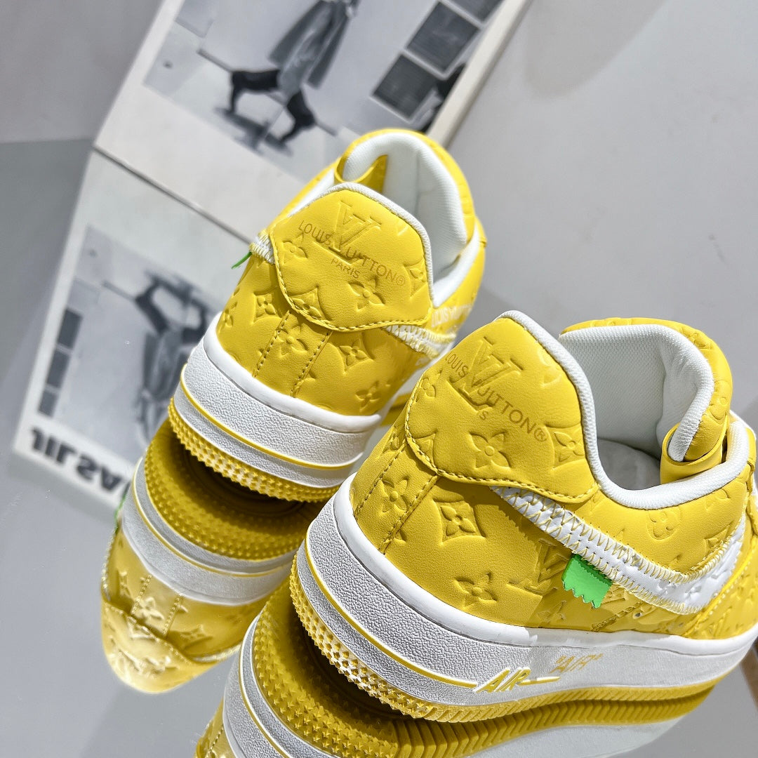Louis Vuitton X Nike  Air Force Sneakers