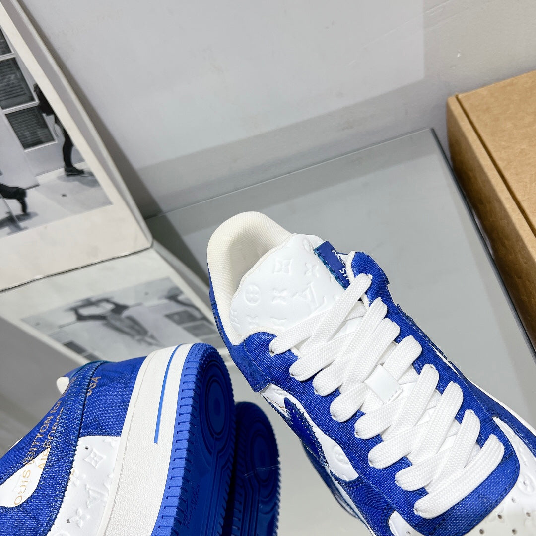 Louis Vuitton X Nike  Air Force Sneakers