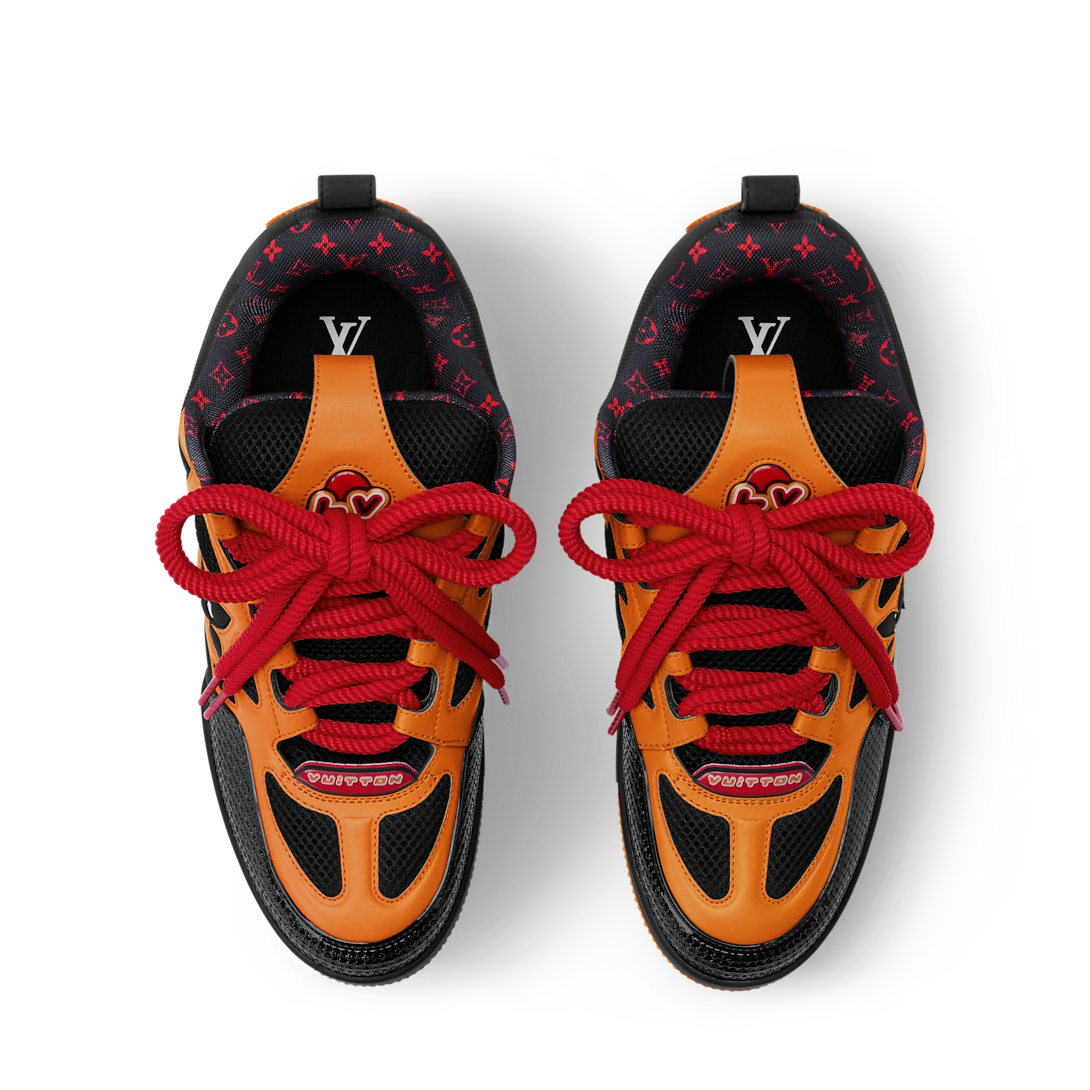 LV Skate Sneaker Orange