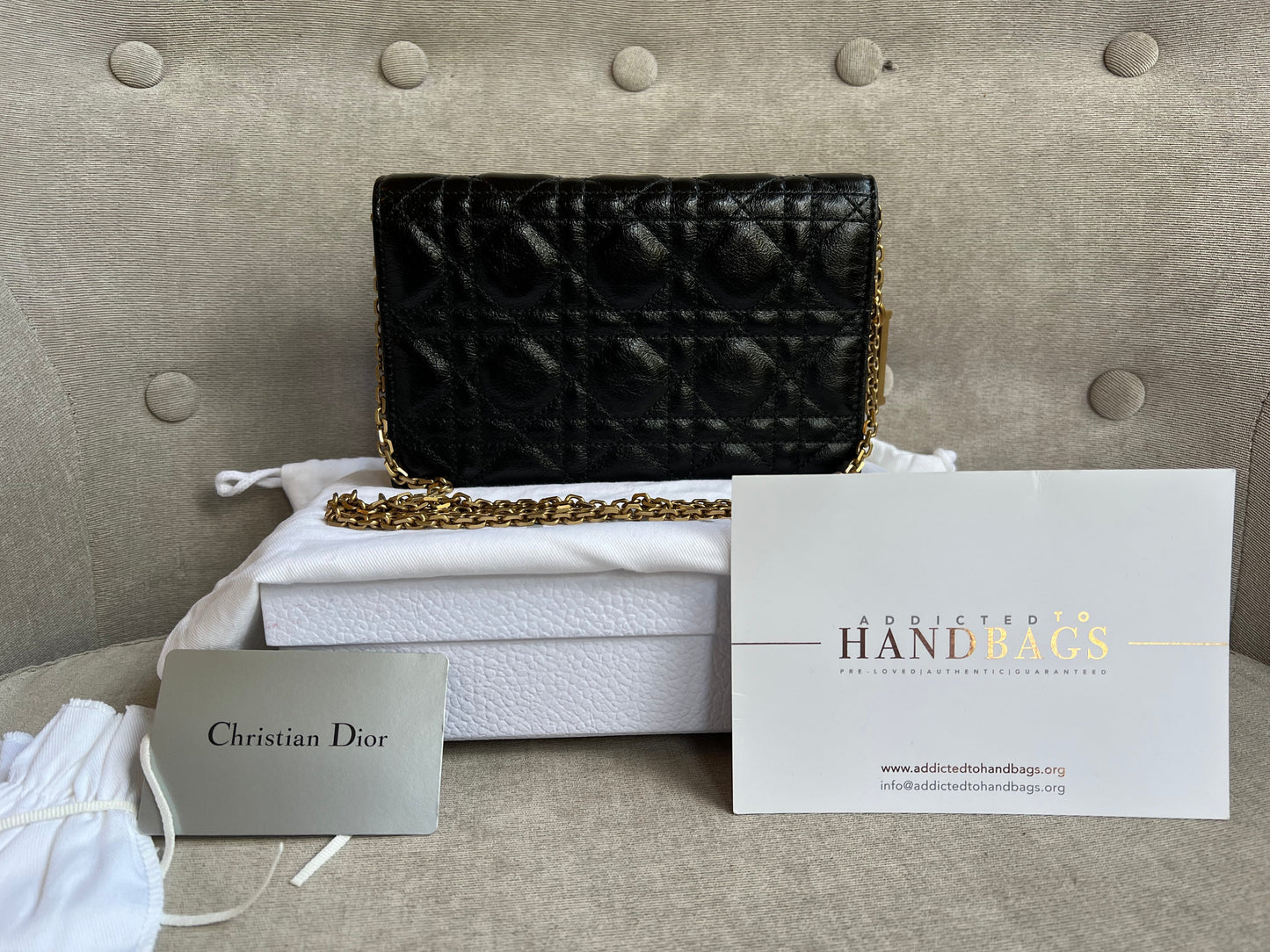 Dior Leather Tote Bag