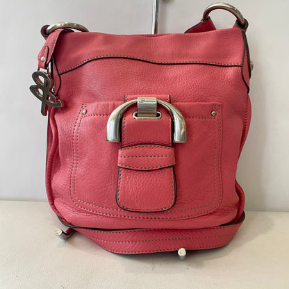 B. MAKOWSKY Leather Shoulder Bag/ Crossbody Pink