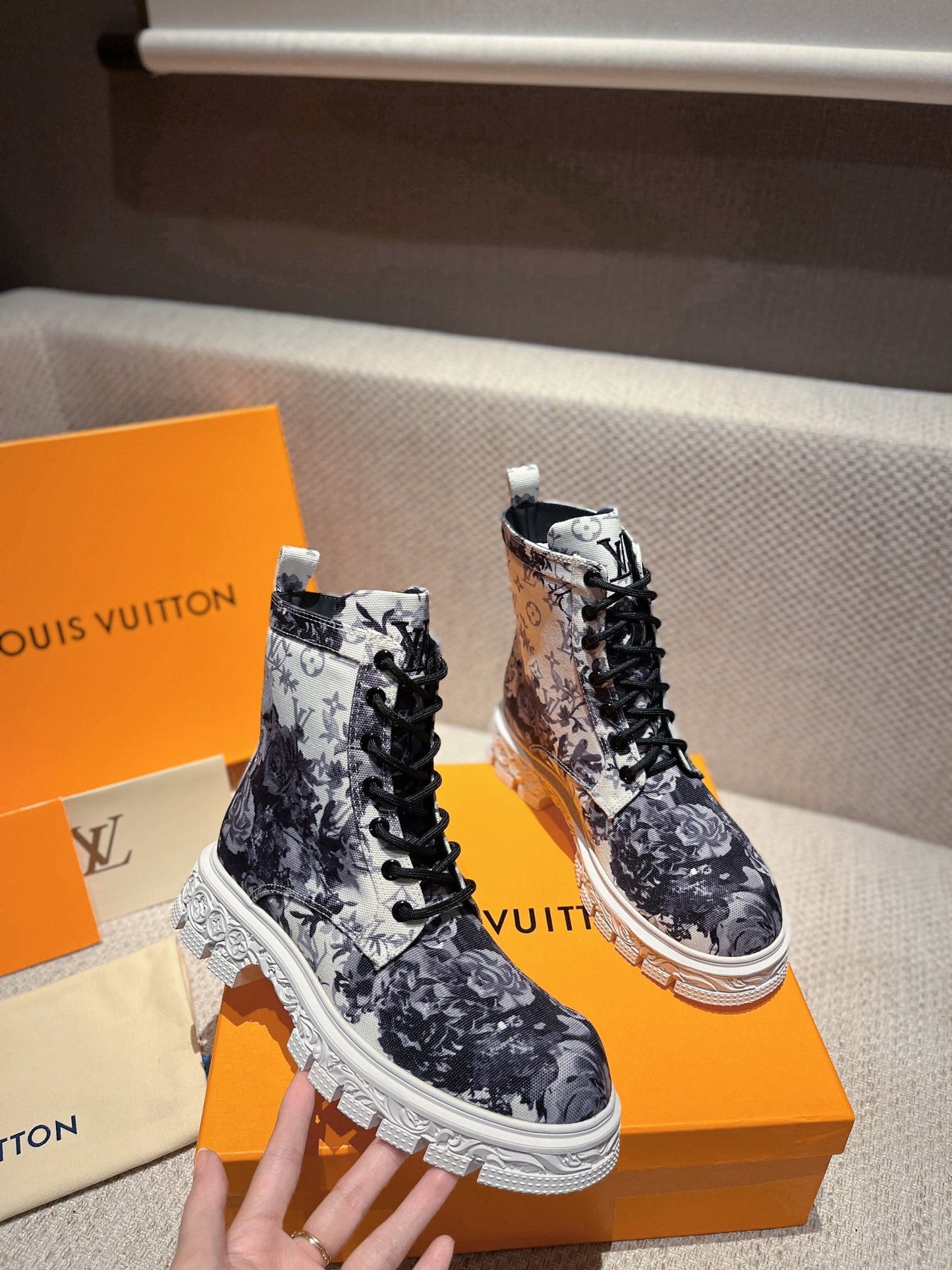 Louis Vuitton Baroque Ranger Boot