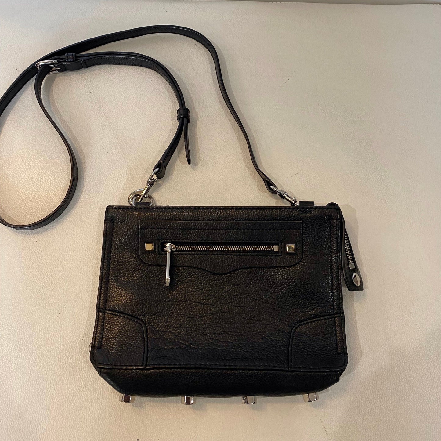 REBECCA MINKOFF Black Regan Crossbody