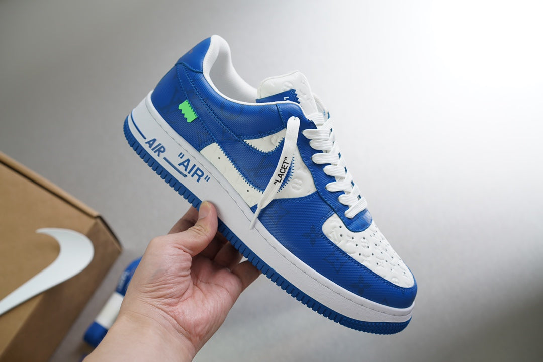 Louis Vuitton X Nike  Air Force Snaeakers