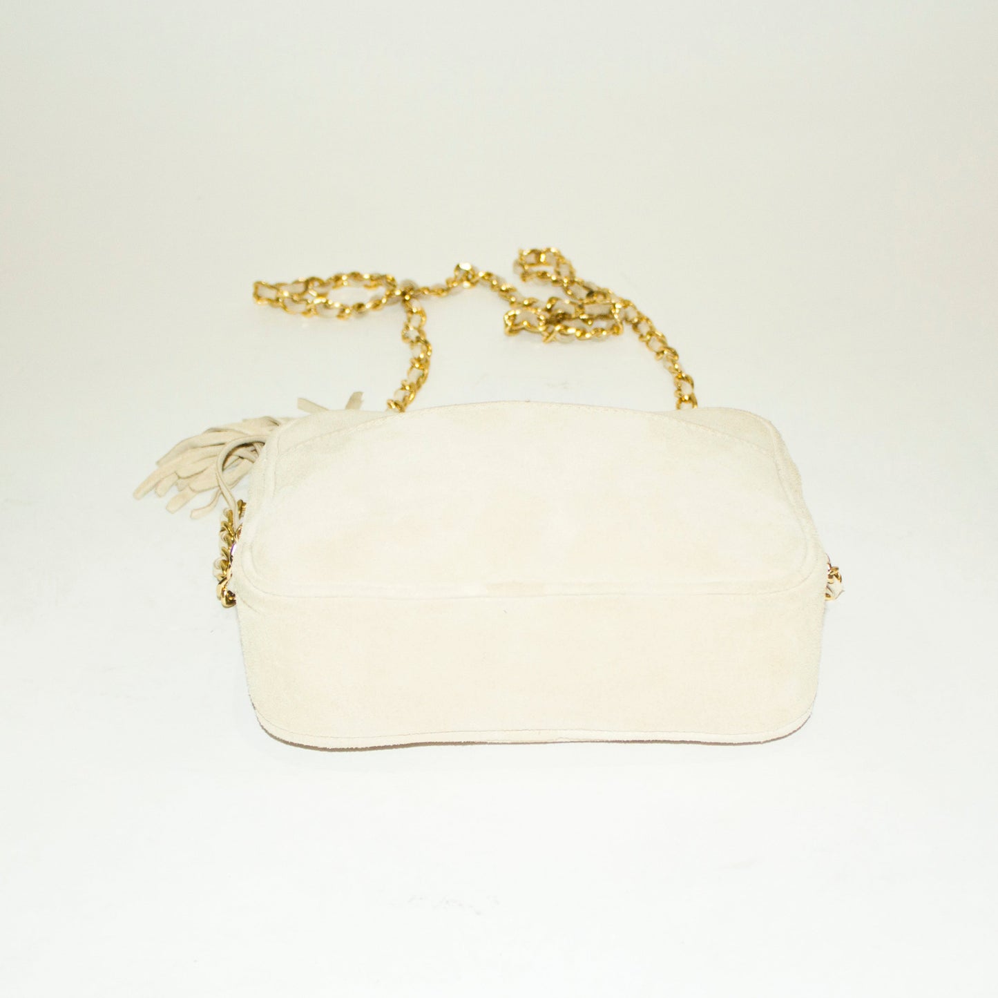 MONDI Cream and Gold Crossbody