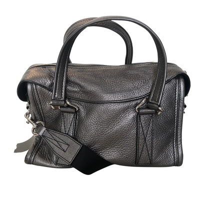 MARC JACOBS Silver Metallic Handbag/Crossbody