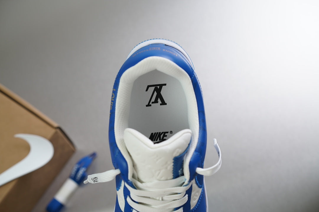 Louis Vuitton X Nike  Air Force Snaeakers