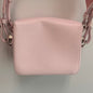 Off-white mini flap clip crossbody bag