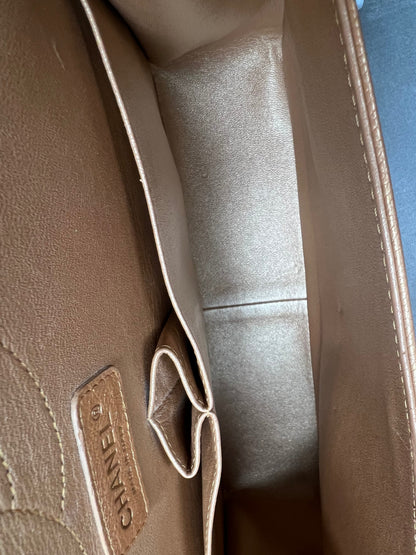 Chanel Jumbo Double Flap in Gold Caviar (RRP £9,670)