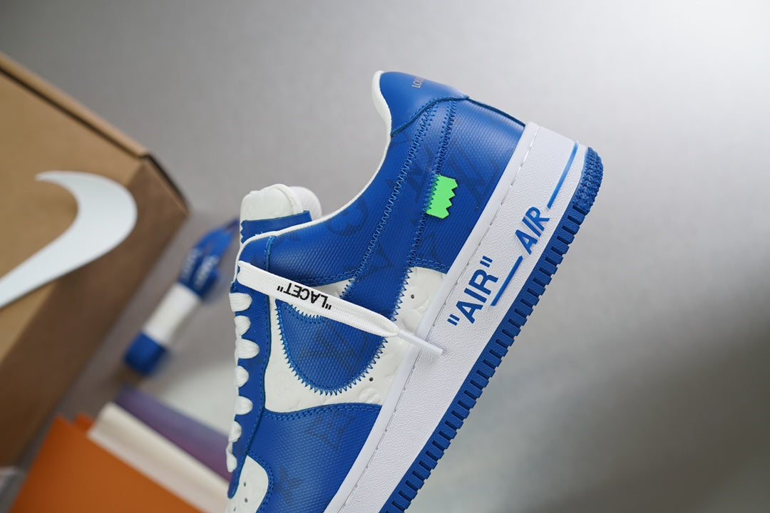 Louis Vuitton X Nike  Air Force Snaeakers