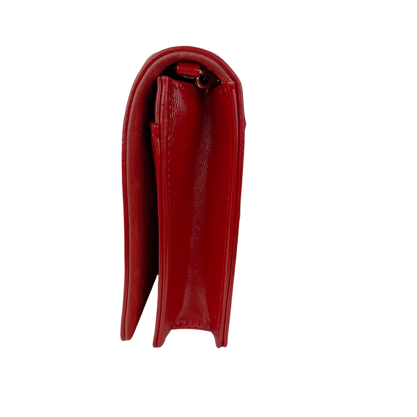 Saint Laurent Chain Leather Crossbody Bag