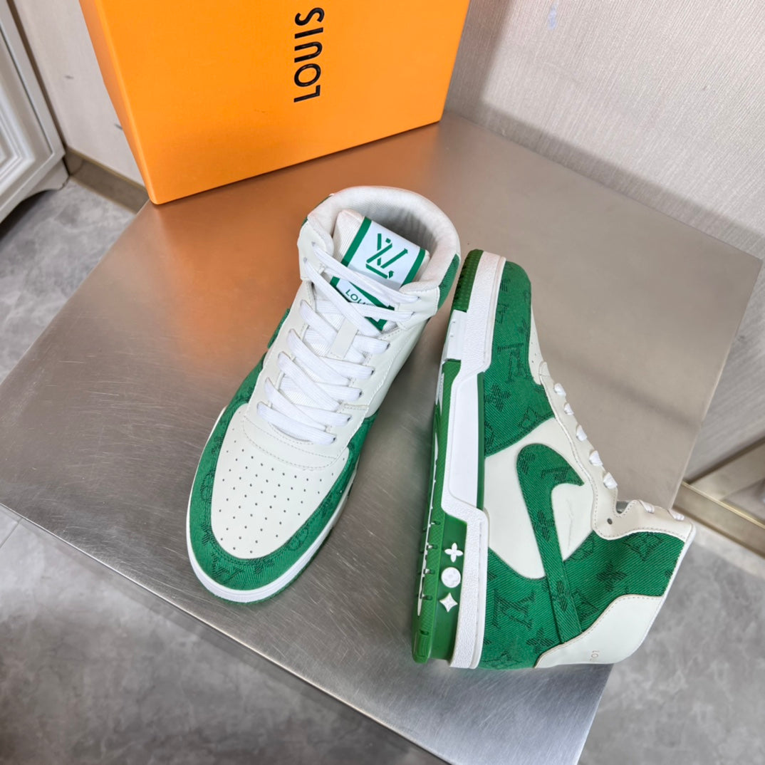 Louis Vuitton X Nike  Air Force Sneakers