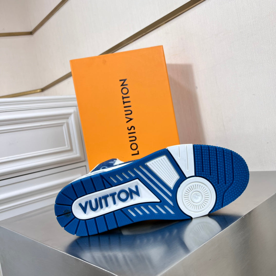 Louis Vuitton X Nike  Air Force Sneakers