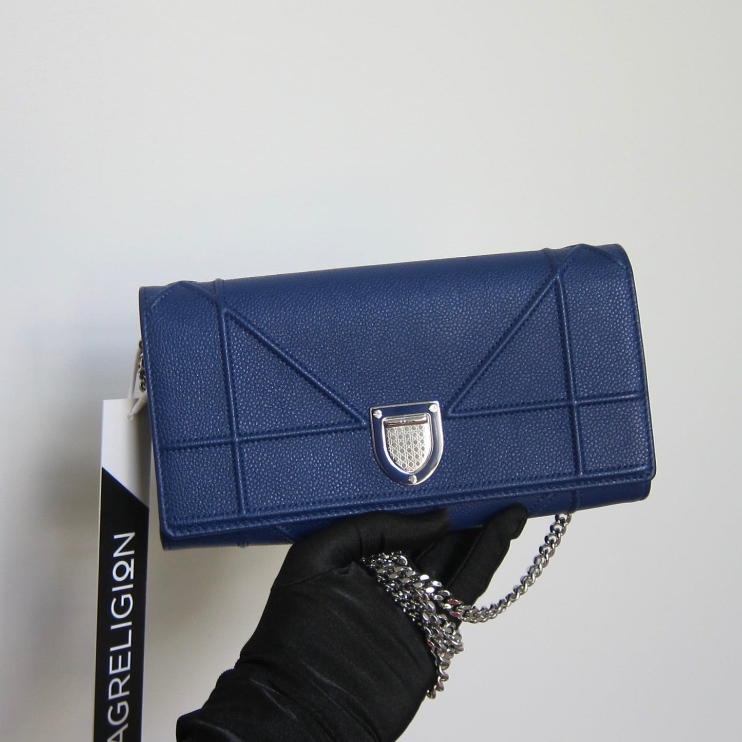 Saint Laurent Chain Leather Crossbody Bag