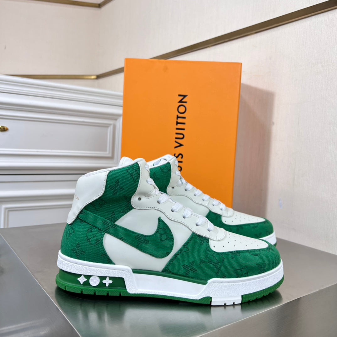Louis Vuitton X Nike  Air Force Sneakers