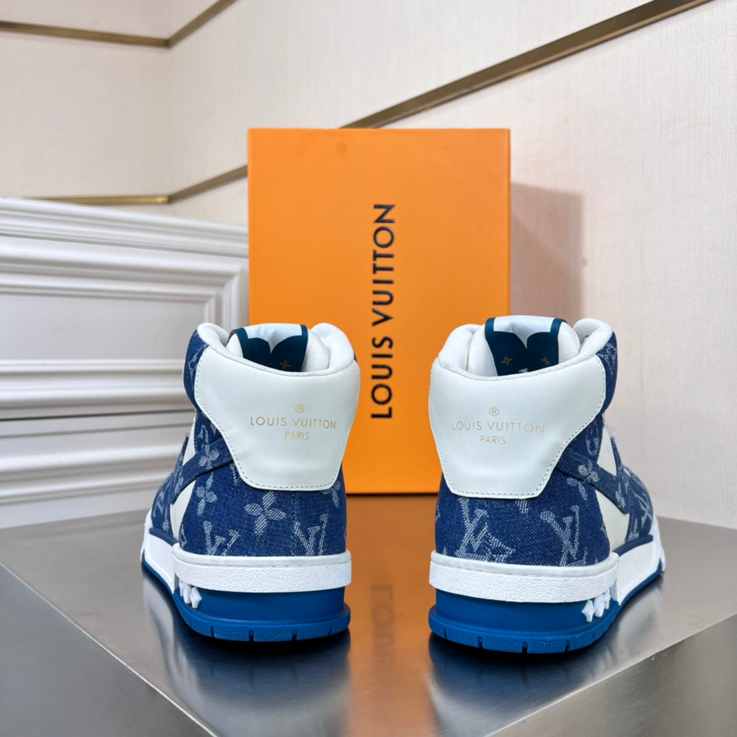 Louis Vuitton X Nike  Air Force Sneakers
