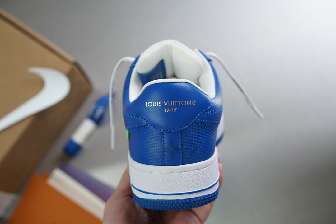 Louis Vuitton X Nike  Air Force Snaeakers