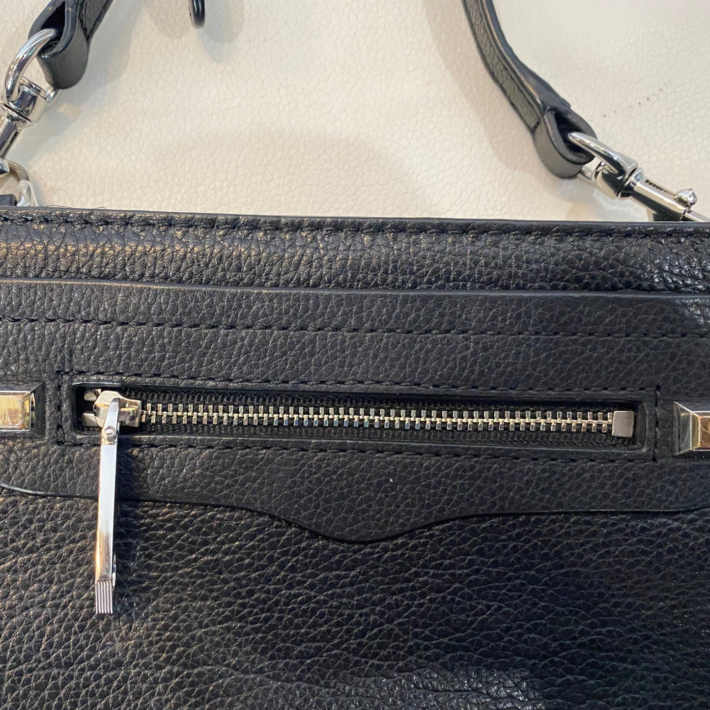 REBECCA MINKOFF Black Regan Crossbody