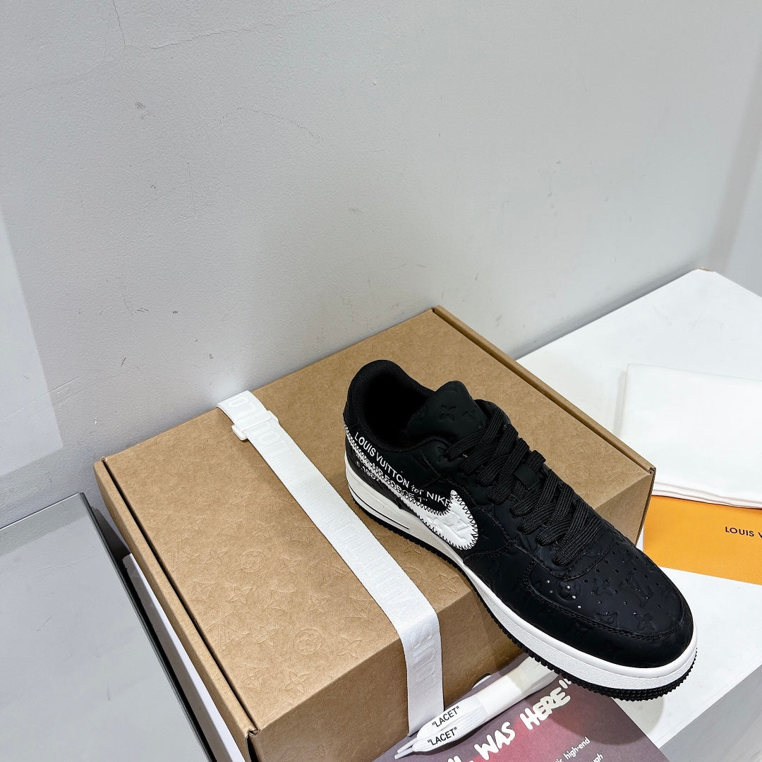 Louis Vuitton X Nike  Air Force Sneakers