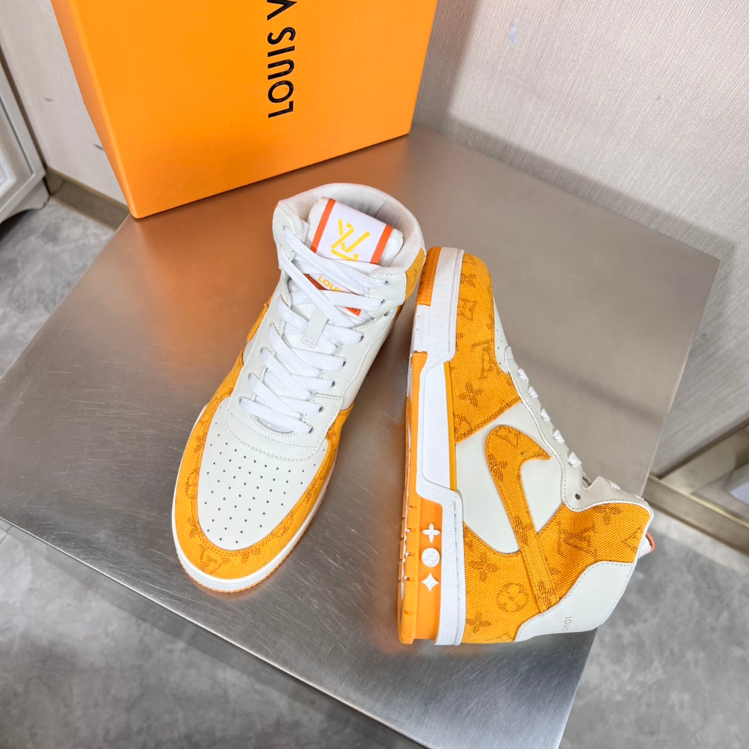 Louis Vuitton X Nike  Air Force Sneakers