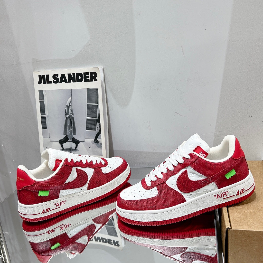Louis Vuitton X Nike  Air Force Sneakers