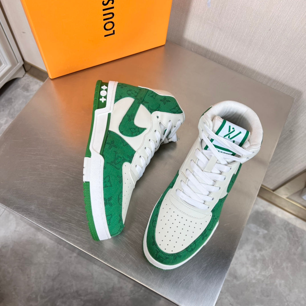 Louis Vuitton X Nike  Air Force Sneakers