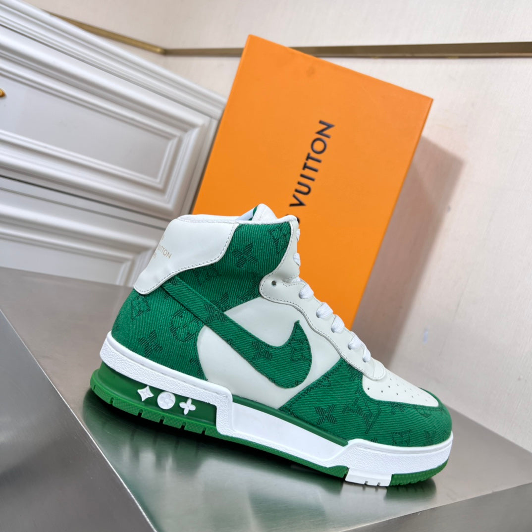 Louis Vuitton X Nike  Air Force Sneakers