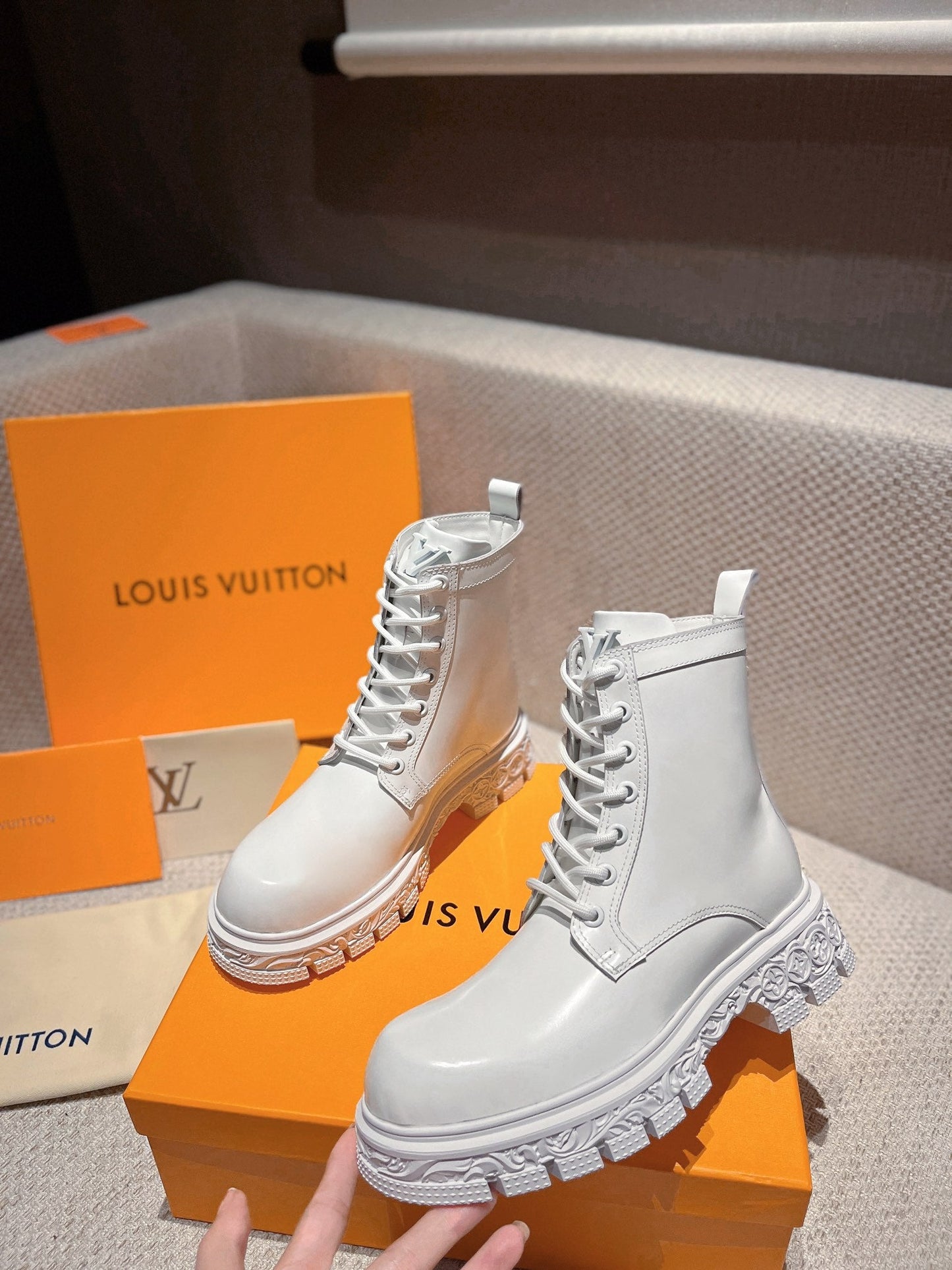 Louis Vuitton Baroque Ranger Boot