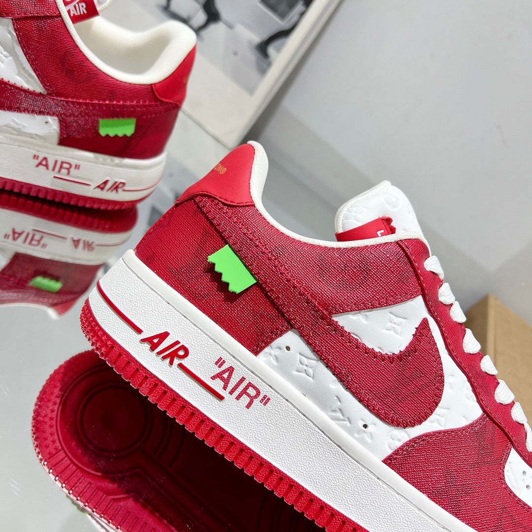 Louis Vuitton X Nike  Air Force Sneakers