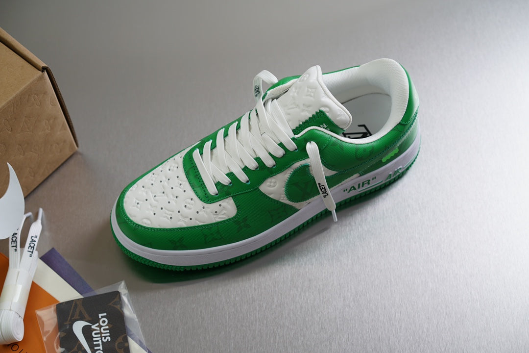 Louis Vuitton X Nike  Air Force Sneakers