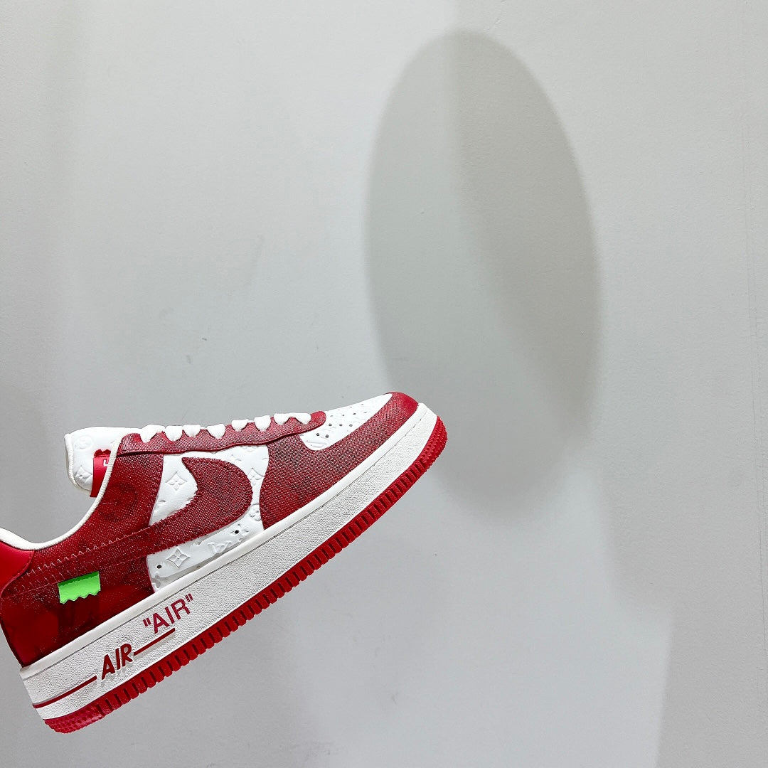 Louis Vuitton X Nike  Air Force Sneakers