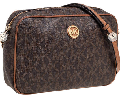 MICHAEL KORS Coated Canvas Crossbody