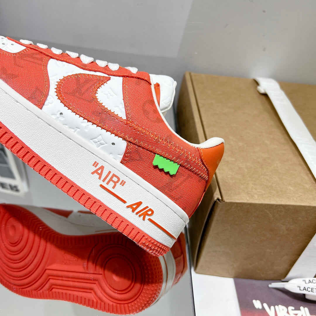 Louis Vuitton X Nike  Air Force Sneakers