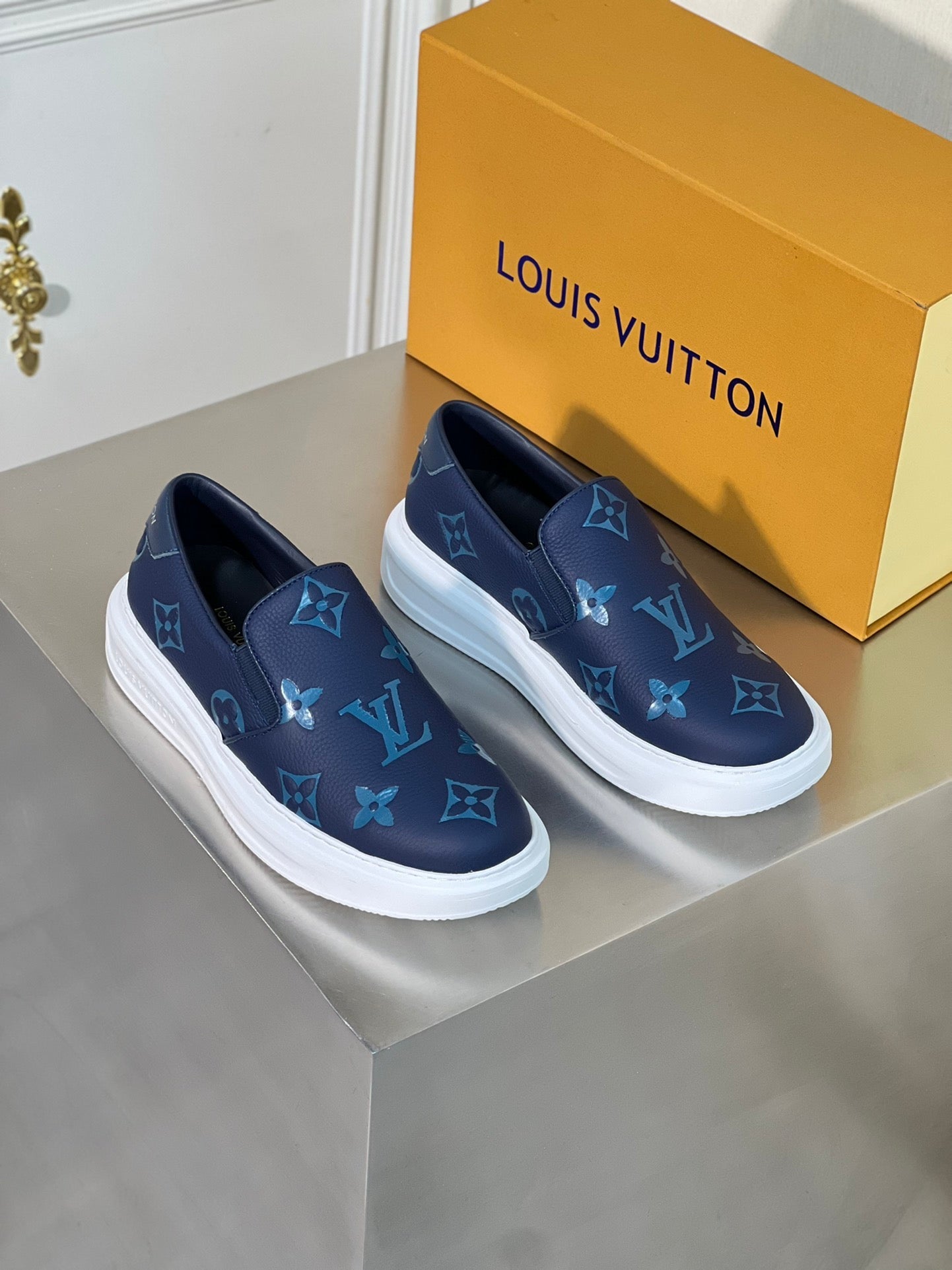 Louis Vuitton Beverly Hill Slip On Sneakers