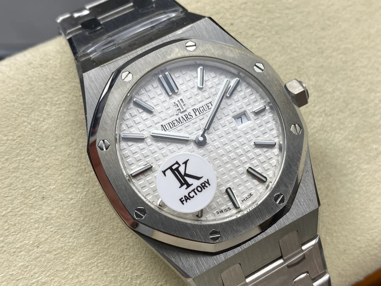 Audemars Piguet Royal Oak White Steel 33mm Watch