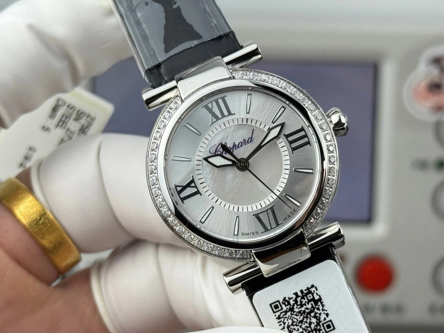 Chopard Imperiale 29mm Sliver Case Diamond Bezel