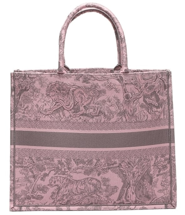 Dior Book Tote Canvas Tote Bag