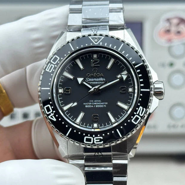 Omega Seamaster Planet Ocean 600M 42mm Steel Black Dial Watch