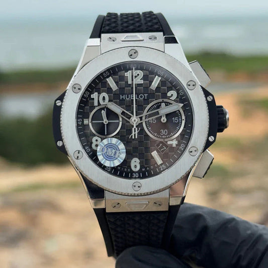Hublot Big Bang Unico 43mm Titanium Case Black Rubber Strap