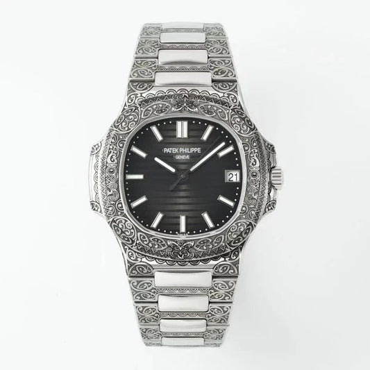 Patek Philippe Nautilus 5711 "Children Action"40mm Black Dial Stainless Steel Case