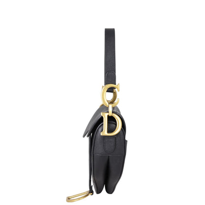 Dior Saddle Bag with Embroidered Strap