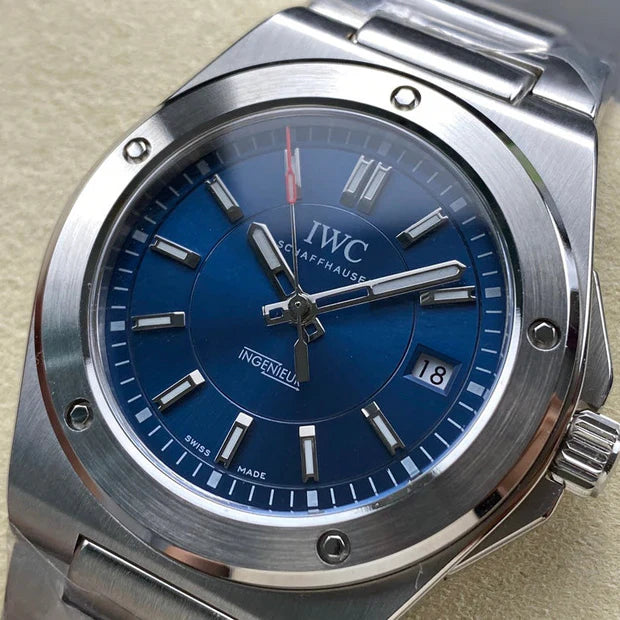IWC Ingenieur 40mm Blue Dial Steel Case