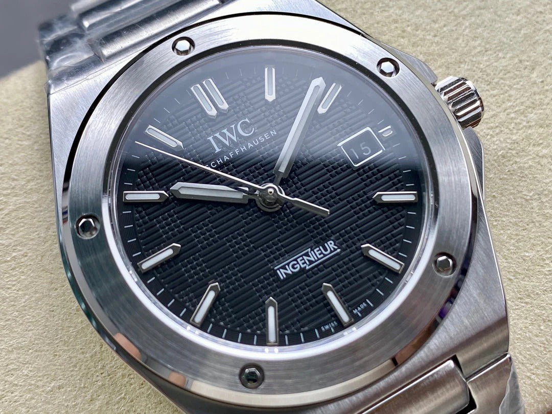 IWC Ingenieur 40mm Dark Gray Dial Steel Case