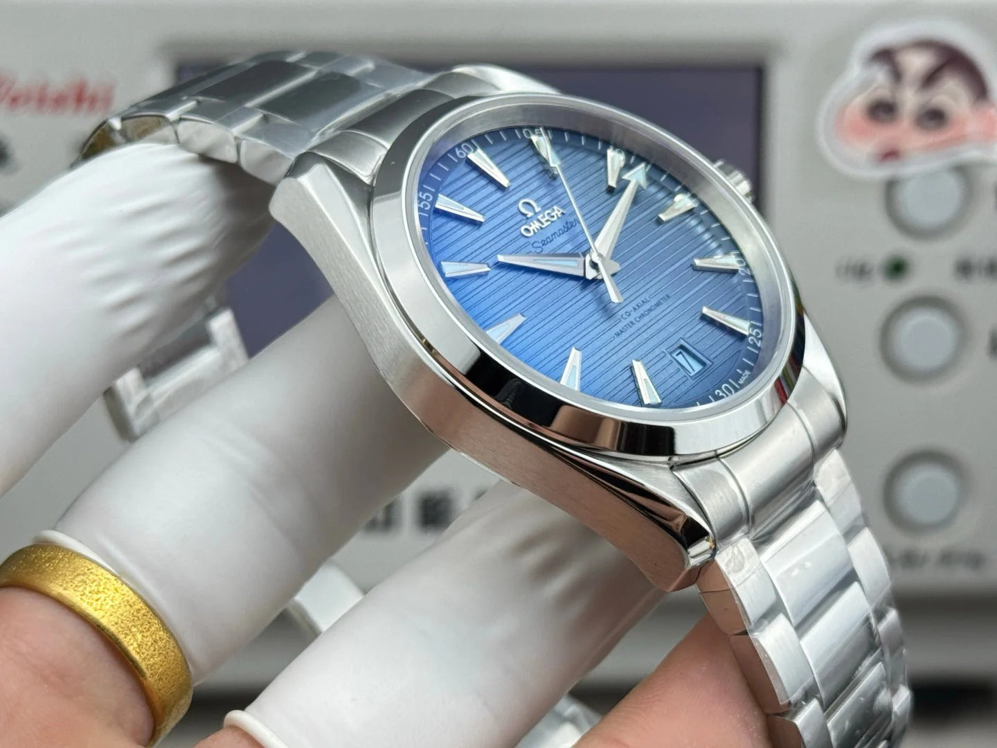 Omega Seamaster Aqua Terra 150m Co-Axial Master Chronometer 41mm Stainless Steel Blue dial