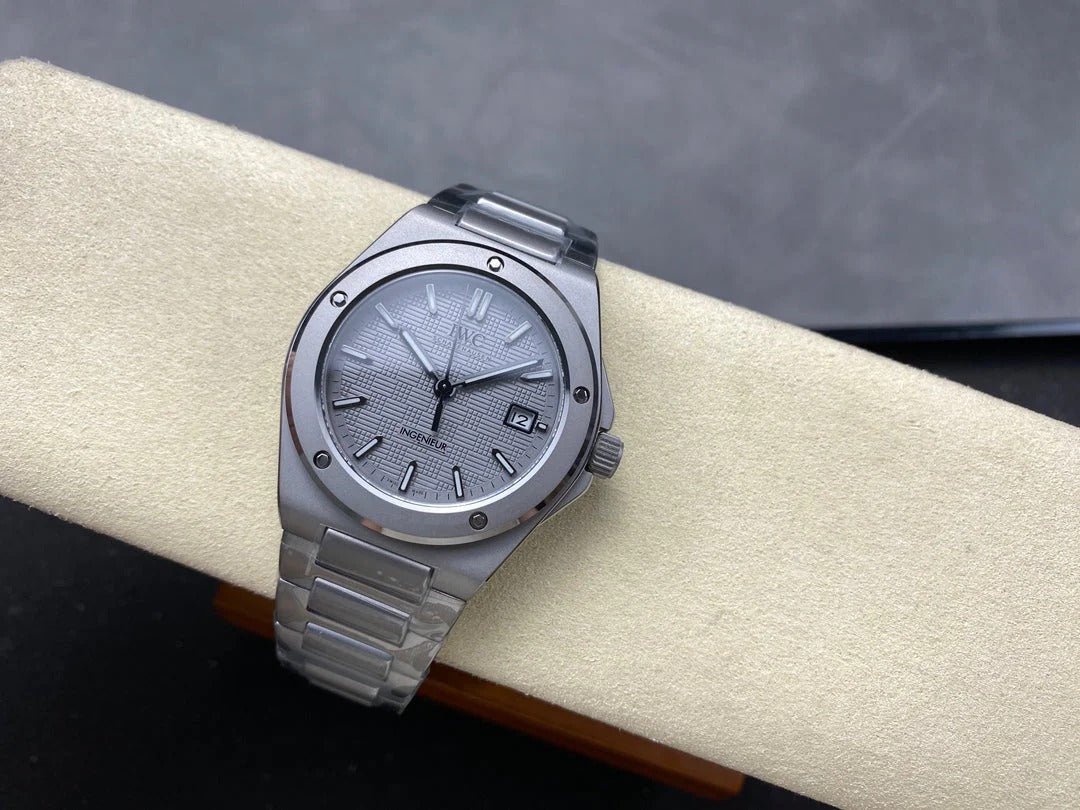 IWC Ingenieur 40mm Gray Dial Steel Case