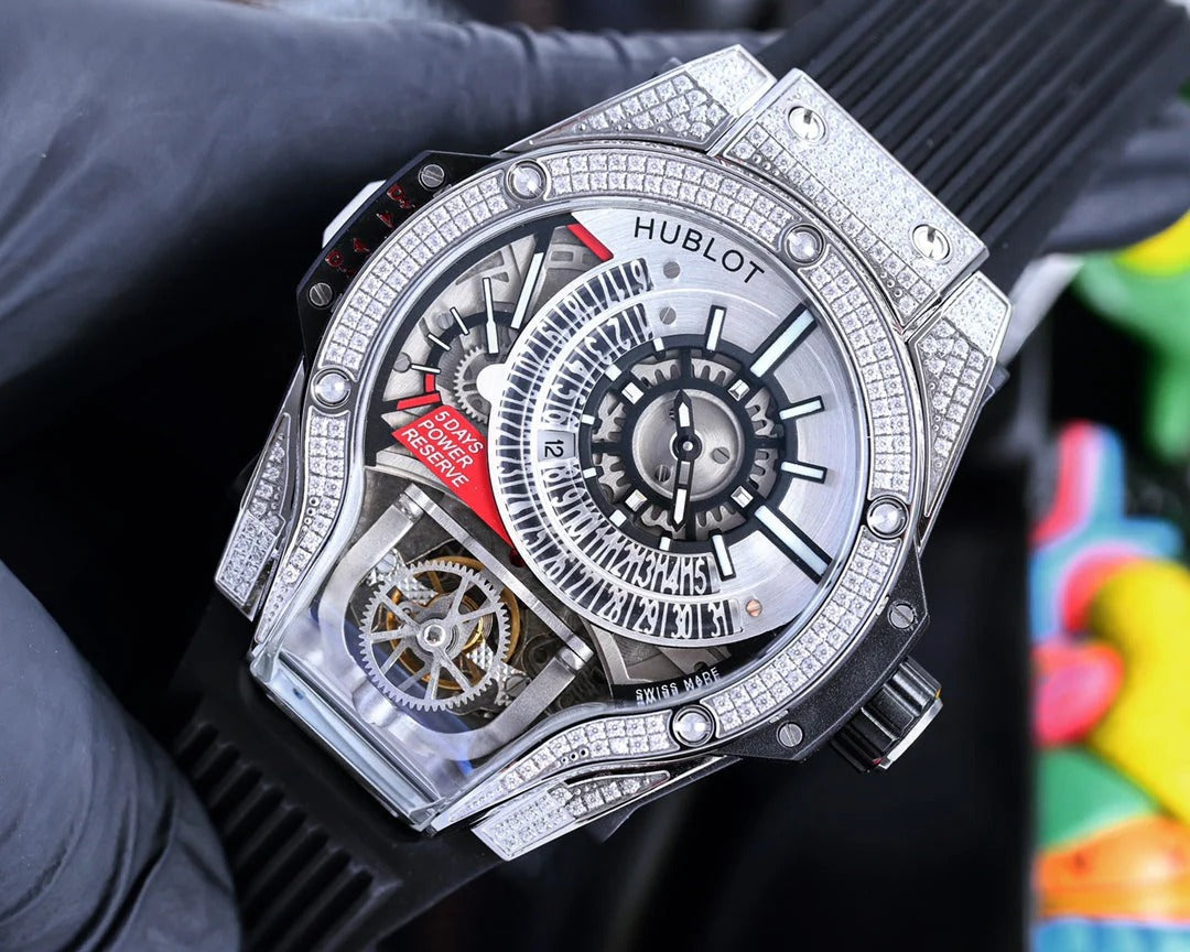 Hublot MP-09 Tourbillon Bi-Axis Titanium Case 45mm Watch