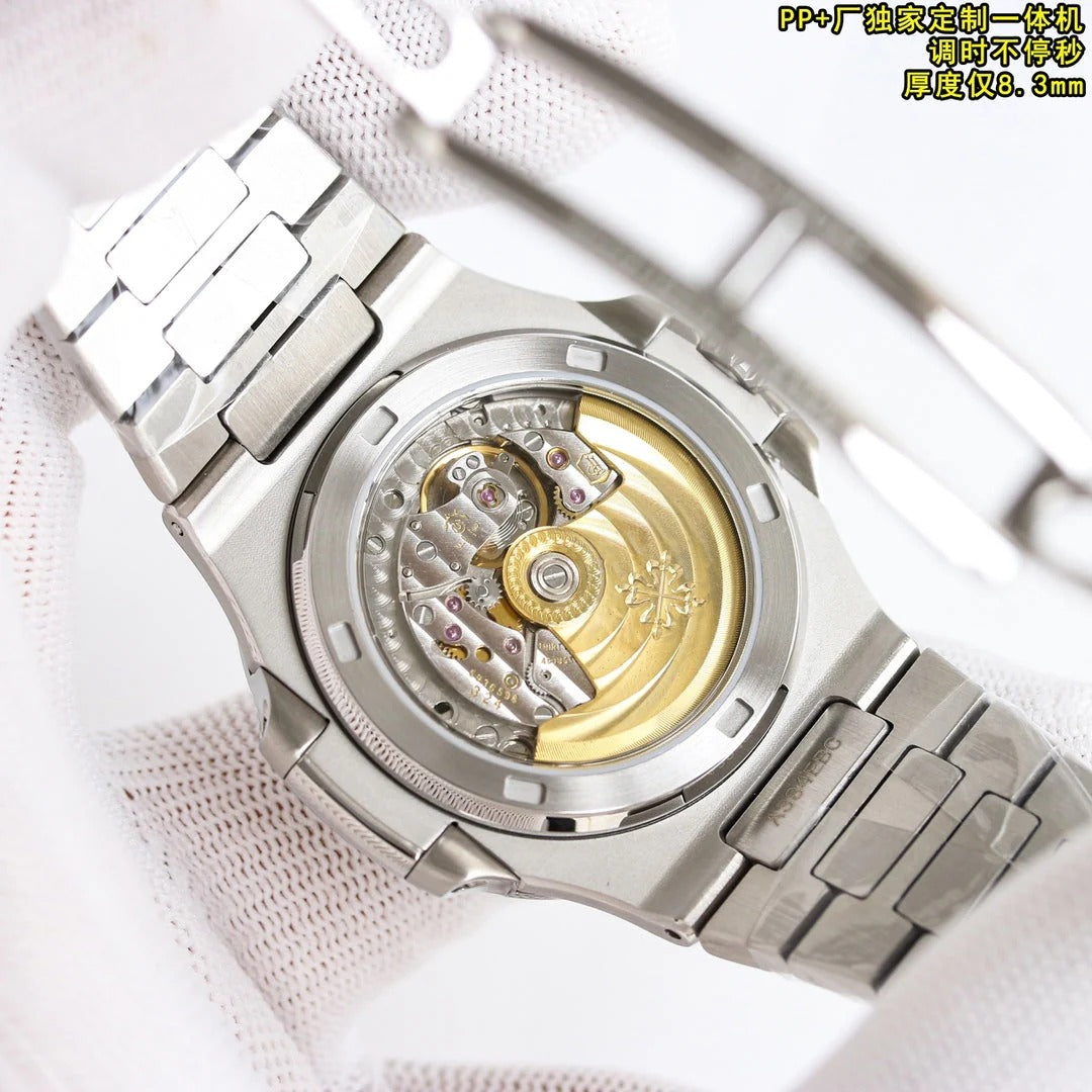 Patek Philippe Nautilus 40mm Blue Dial Steel Case