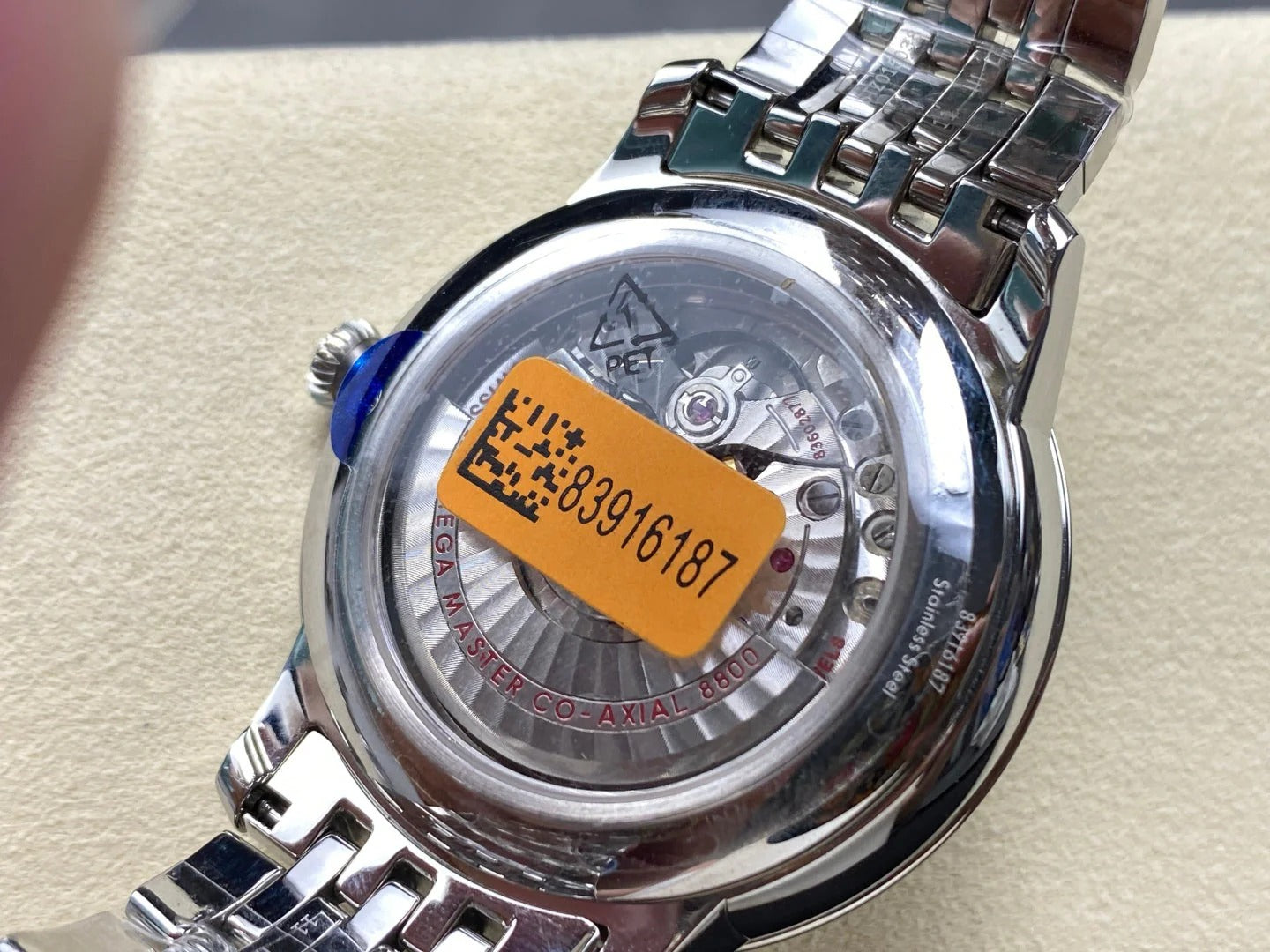 Omega De Ville Prestige Co-Axial Master Chronometer 41mm Blue Dial Watch