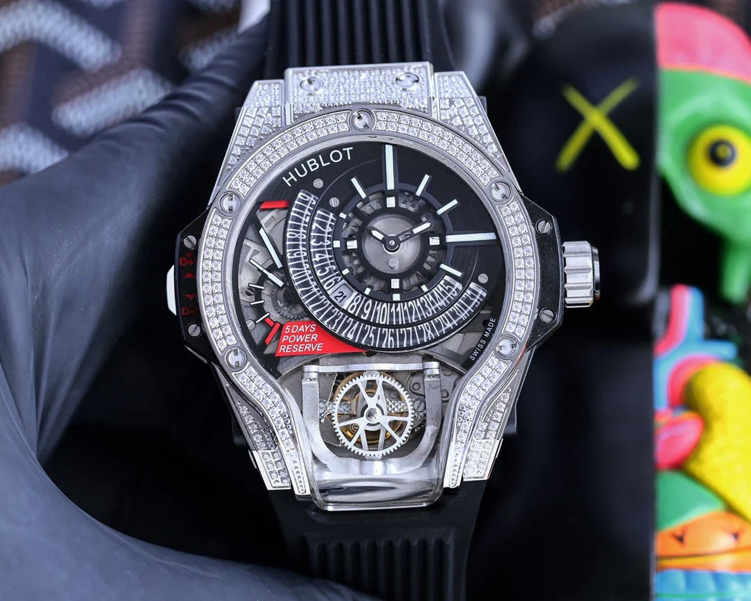 Hublot MP-09 Tourbillon Bi-Axis Titanium Case 45mm Watch